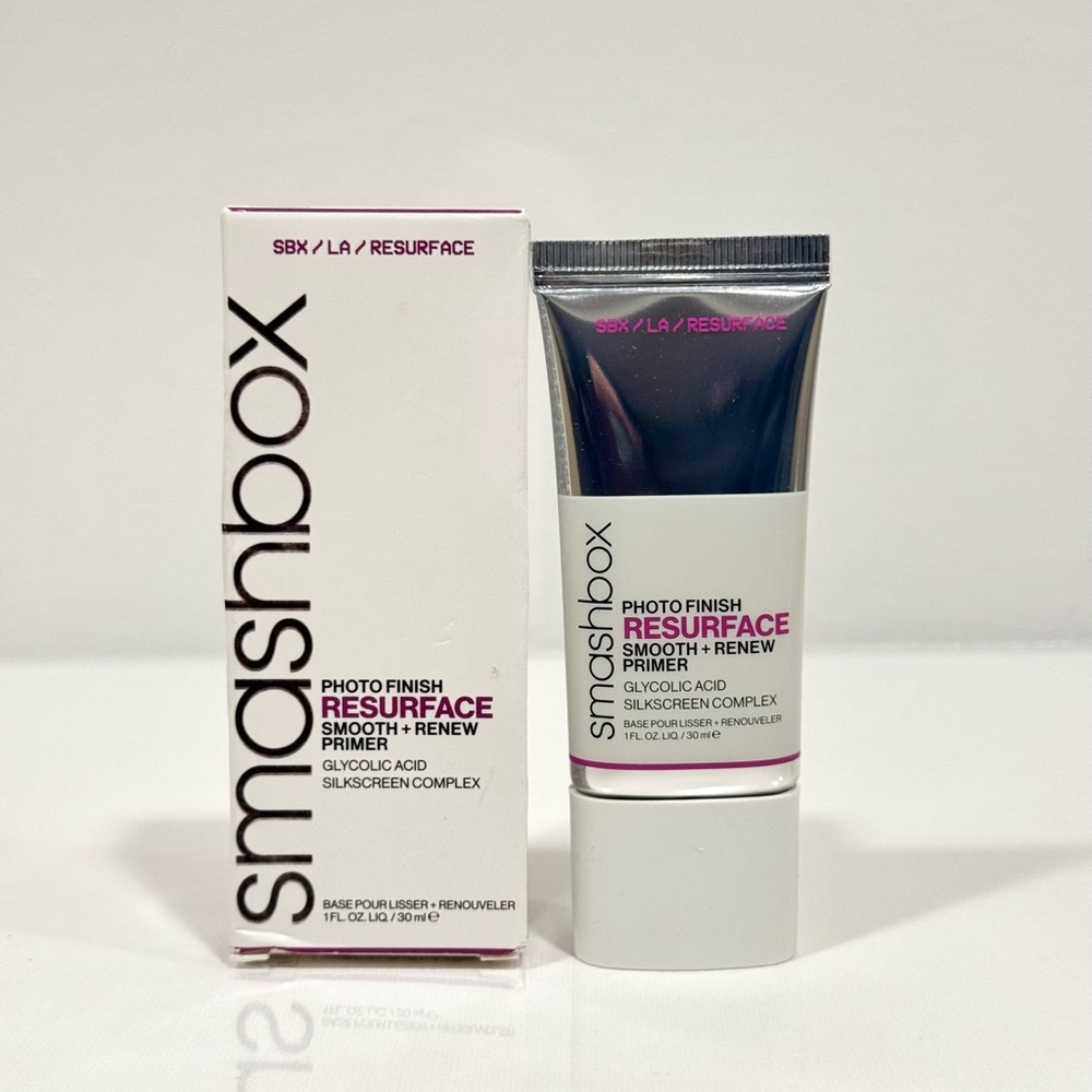 Smashbox Photo Finish RESURFACE Smooth + Renew Primer 1 oz Full Size New Sealed
